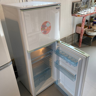 2ドア冷凍冷蔵庫　容量138L