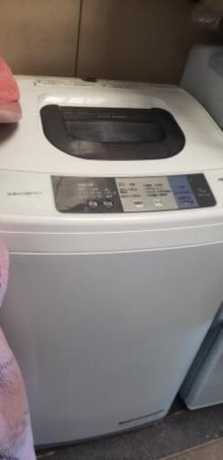 2017年式hitachi全自動洗濯機です