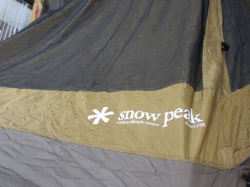 ジモティ見たで5％OFF】ﾒｯｼｭﾃﾝﾄ SNOWPEAK 【0350】