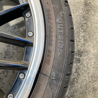 タイヤ売ります（245/40R20）BADX ロクサーニ マルチフォルケッタ