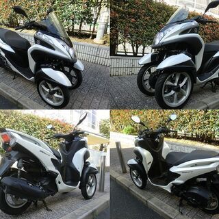 ★ワイドトレッド普通免許仕様「SE82J」トリシティ/LEDヘッドライト★東京/大田区【下取OK】 ☆ワイドトレッド普通免許仕様トリシティ125/SE82J/ヘッドライトLED