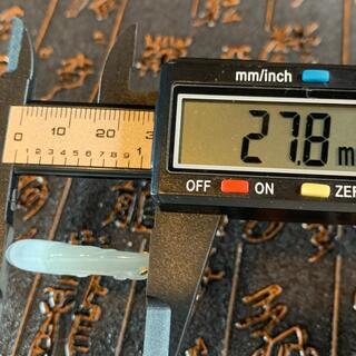ネックレス 竹 ミャンマー産 本翡翠 氷ヒスイ A貨 18kゴールド 透明色 