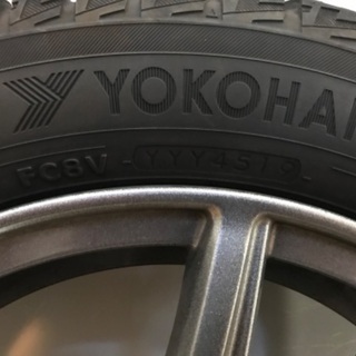 19年製ヨコハマ　アイスガード　iG50プラス　155/65R14 スタッドレスタイヤアルミホイールセット(ほぼ新品)
