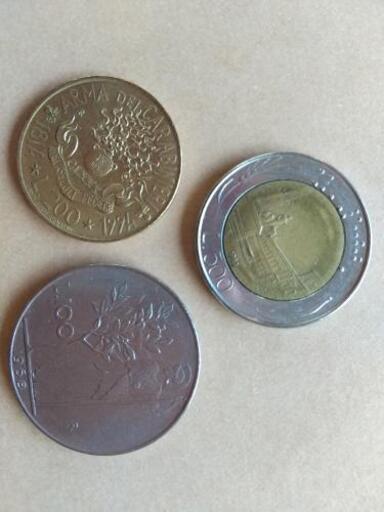 イタリアリラ硬貨３枚 わんこ 栃原のその他の中古あげます 譲ります ジモティーで不用品の処分