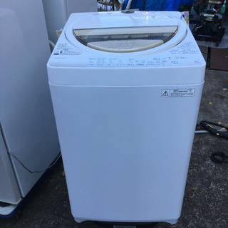 TOSHIBA　東芝　洗濯機　AW-6G2　※2015年製　6....