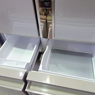 ☆HITACHI/日立☆真空チルド 冷凍冷蔵庫 6枚ドア フレンチドア 自動