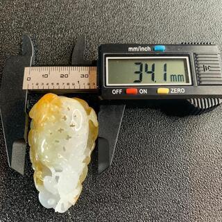 福袋 ネックレス 天然石 ヒスイ 翡翠 運勢UP 置物 蟹灵芝 誕生日