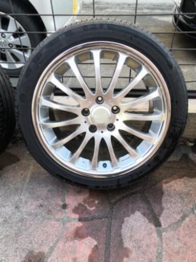 18インチアルミホイール ミシュランタイヤ215/45R18 | www