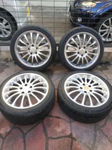 18インチアルミホイール ミシュランタイヤ215/45R18 | www