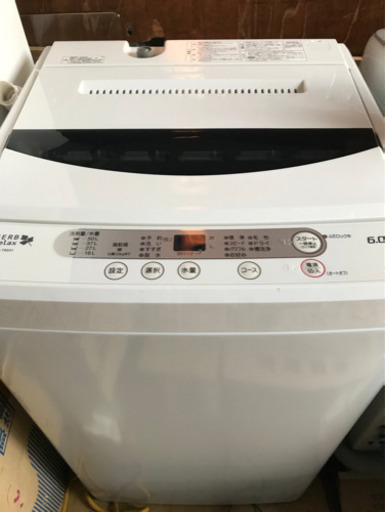 2018年　洗濯機　6キロ　風乾燥　ヤマダ電気オリジナル商品