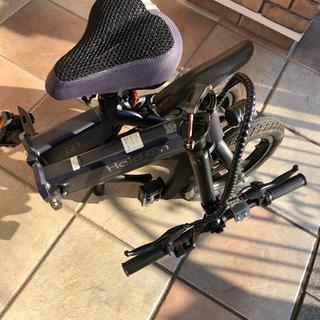 福岡新宮」hold on 電動アシスト スマホホルダー付 空気変換アダプター付