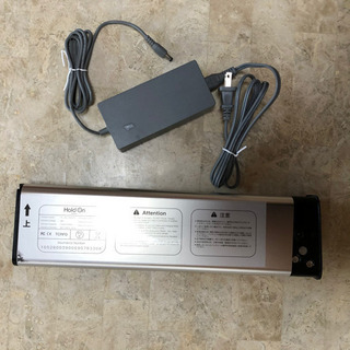 福岡新宮」hold on 電動アシスト スマホホルダー付 空気変換アダプター付