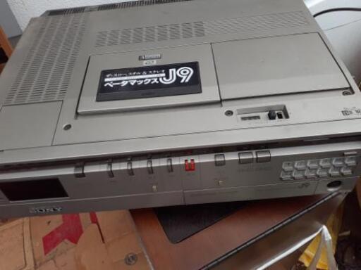 SONY　ベータ　ビデオデッキ　ステレオ