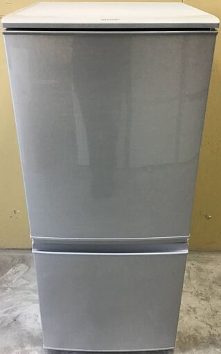 正式的 【送料無料・設置無料サービス有り】冷蔵庫 2016年製 中古 SJ-D14B-S SHARP 冷蔵庫