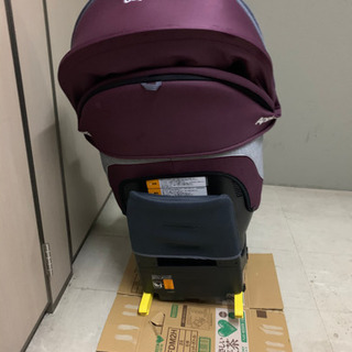 チャイルドシート クルリラプラス ローズ アップリカ ISOFIX