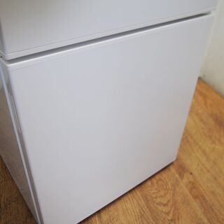 京都市内方面配達無料】2020年製 美品 110L 冷蔵庫 ホワイト 白 保証