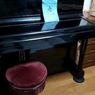 譲り先決定】アトラス アップライトピアノ(黒)