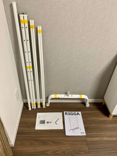 解体済み Ikeaハンガーラック白 Zkym 板橋区役所前の収納家具 タンス 衣類収納 の中古あげます 譲ります ジモティーで不用品の処分