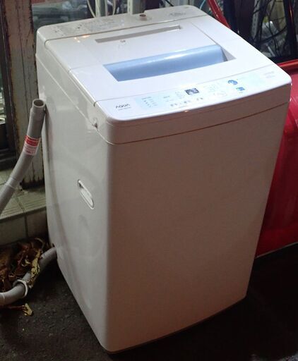 AQUA 6.0kg 洗濯機 2014年製 アクア AQW-S60C 札幌市西区西野
