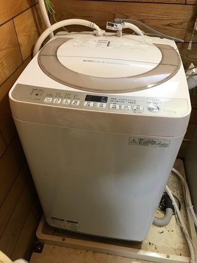 シャープ ES-KS70R-N 洗濯機 2016年製