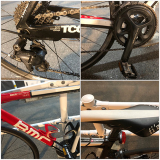 極美品 BMC RM01 OLTEGRA フルカーボンロードバイク 定価367000円