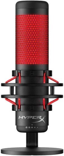 【新品】スタンドアロンマイク ストリーマー/コンテンツクリエーター/ゲーマー向け/PC,PS4使用可能 HyperX QuadCast