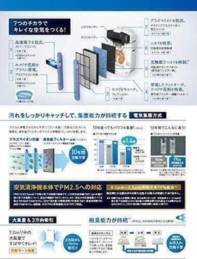 【ネット決済】《大幅値下げ!》ダイキン 空気清浄機【匂い・PM2.5・アレルギー・乾燥対策】※現金払いを希望の場合は説明文の最後を見てください。