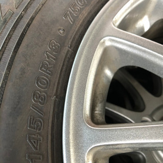 145/80R13バリ溝ホイール付き4本セット❣️軽自動車に 【公式 