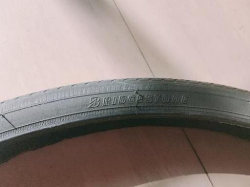 ブリジストン自転車のタイヤとチューブ前後セット 26x1.3/8 (オスカー 