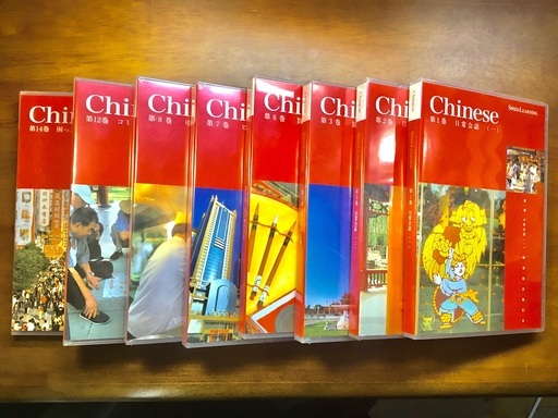 SPEED LEARNINGの、中国語教材を1万円にて、お渡しします。
