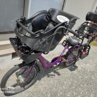 チャイルドシート付き自転車