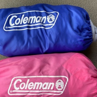コールマン　子供用　寝袋ピンク