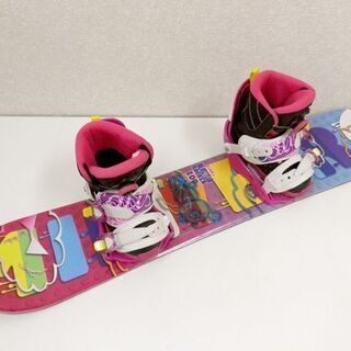 IGNIO KISSMARK スノーボード 板とビンディングのセット 子供用 キスマーク イグニオ スノーボード 板 ビンディングセット IGNIO