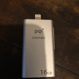 pqi iconnect 16GB シルバー　USBメモリ