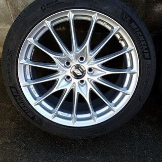 中古品 ボルボV70用 work社 アルミホイール