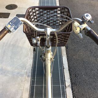 地域限定 パナソニック カロヤカライフ 三輪車 新基準 13,2AH チタン 