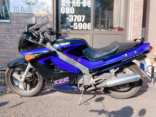 カワサキ ZZR250 配送可能 支払いは現金or振り込みも可能
