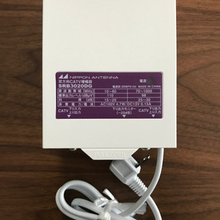 【ほぼ新品】日本アンテナ製　CATVブースター（箱無、説明書無）