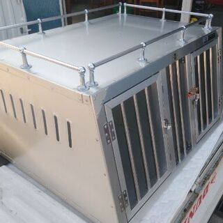 引取限定】加納金属製作所 ドッグケージ 中古品 犬 猟犬【小倉南
