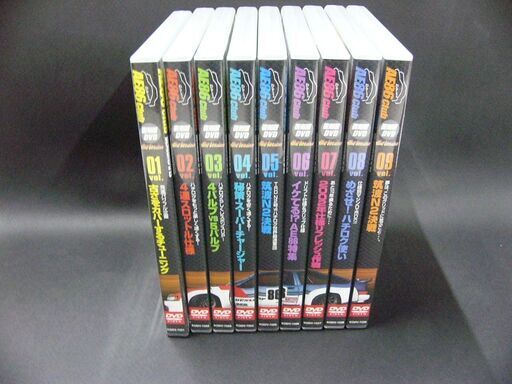AE86Club ハチロククラブ全9巻セット　DVD　中古