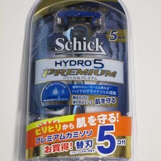シック Schick 5枚刃 ハイドロ5 プレミアム 本体+替刃...