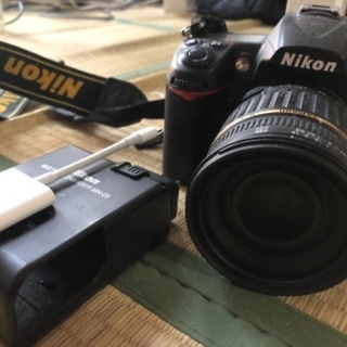 Nikon D7000 iPhoneに写真を移すケーブル付き