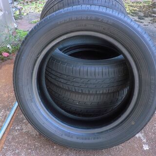 タイヤ、ホイール 三菱アイ用夏タイヤ（後輪走行使用200Km/ほぼ新品）