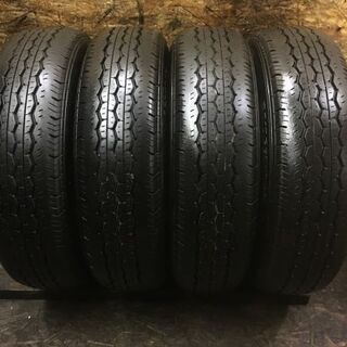 BS RD-613 STEEL 195/80R15 107/105L LT 15インチ 夏タイヤ 4本 2016年製 ハイエース キャラバン等 (VTJ228MS) クレジットカード QR決済可能