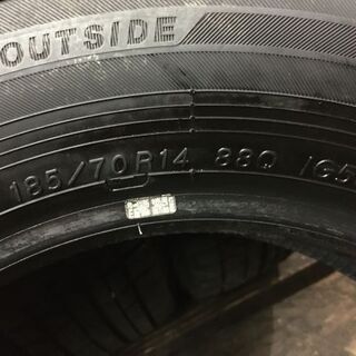 YOKOHAMA ice GUARD iG50 PLUS 185/70R14 14インチ スタッドレス 4本 