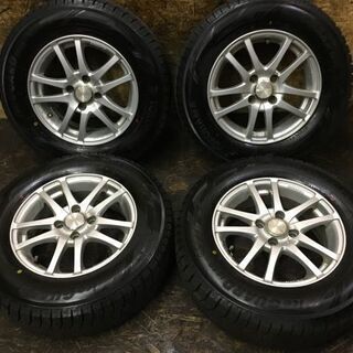 175/70R14 スタッドレスタイヤ ホイール4本セット フィット アクア用