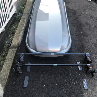 inno ルーフキャリアとルーフボックスのセット❗️