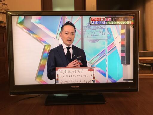46型液晶テレビ（東芝REGZA 46ZH500）