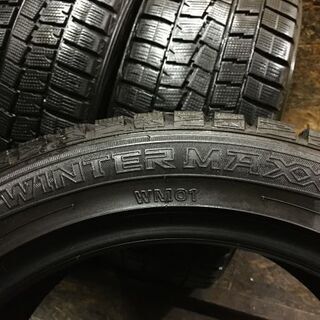 DUNLOP WINTER MAXX WM01 245/45R17 17インチ スタッドレス 4本 2014年 