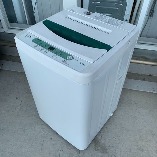 JM0001 YAMADA ヤマダ電機オリジナル HERB Relax 全自動洗濯機 4.5kg 2015年製 YWM-T45A1